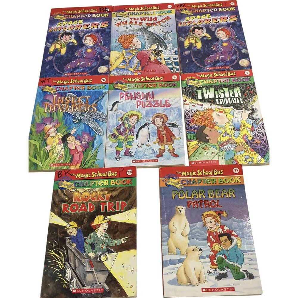 The Magic School Bus Books Lot Science Picture Readers Chapter Scholastic Qty 11 - Picture 4 of 8